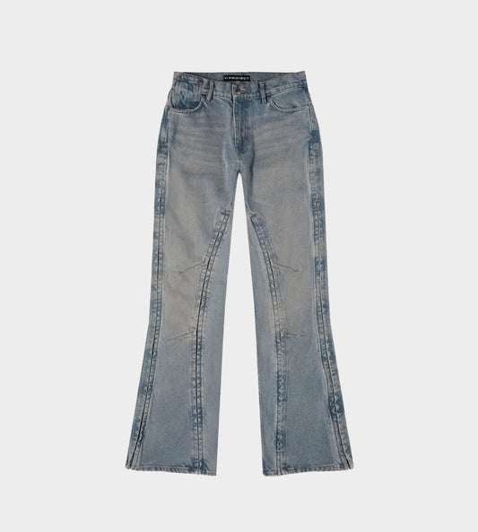 Y/Project - Hook and Eye Slim Jeans V.Pink