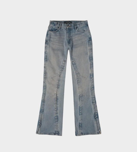 Y/Project - Hook and Eye Slim Jeans V.Pink