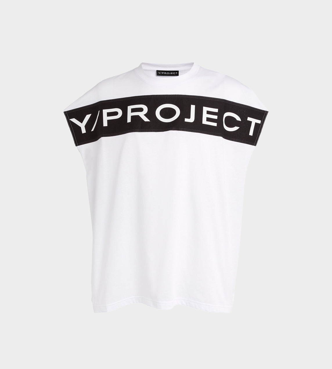 Y/Project - Scrunched Logo Tank Top