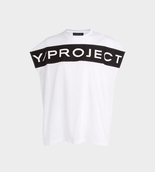 Y/Project - Scrunched Logo Tank Top