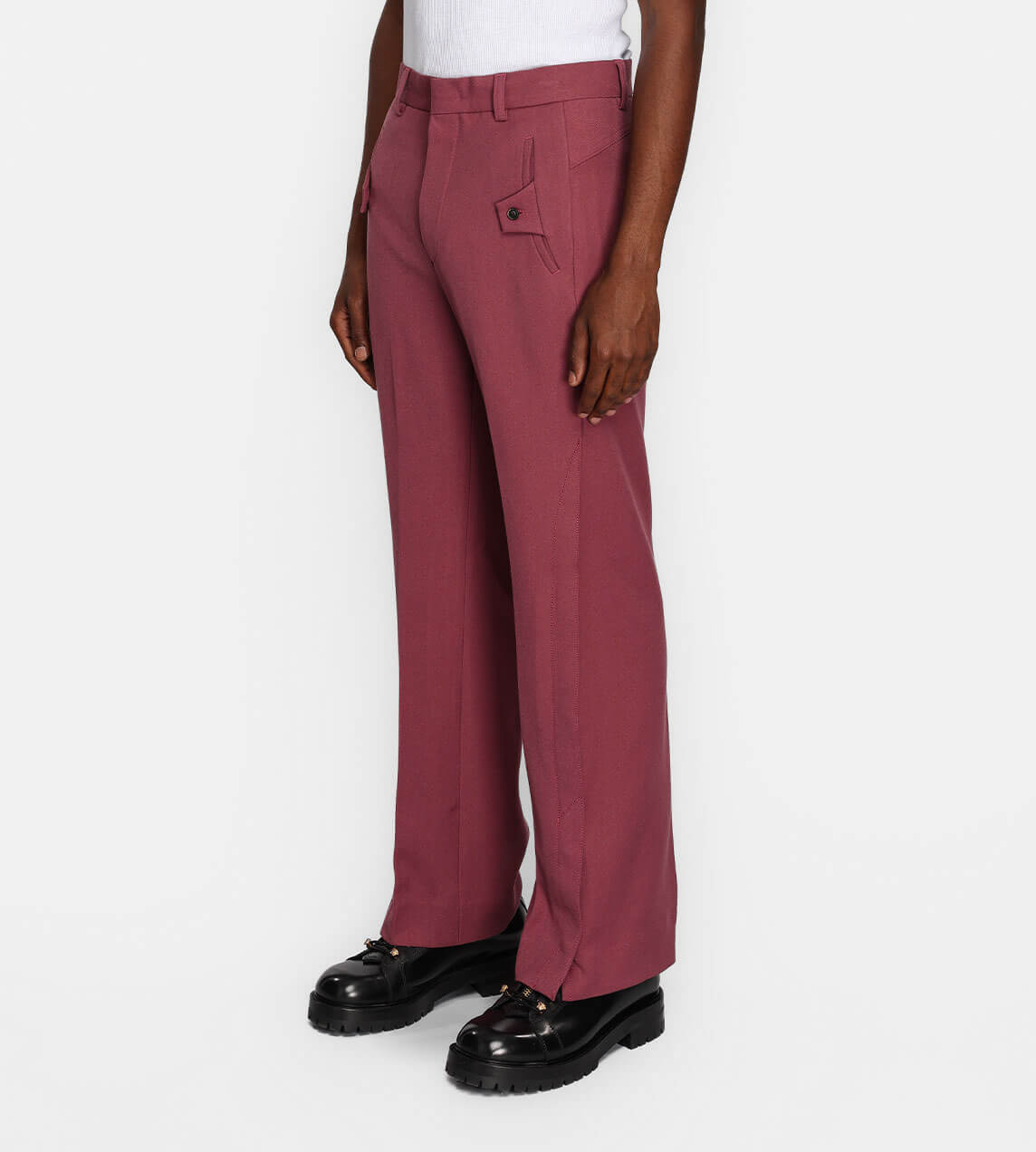 Andersson Bell - Arzent Wide Leg Trousers Pink