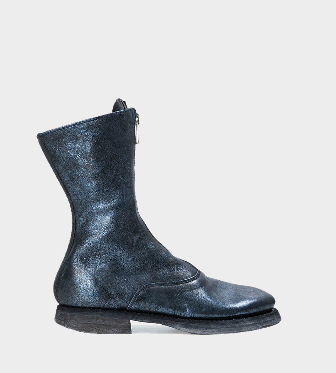 Guidi - 310WZ Front Zip Boot Blue Foil