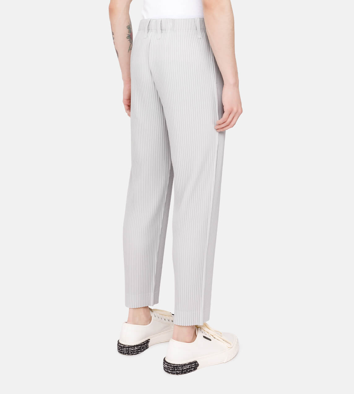Homme Plisse by Issey Miyake - Basic Pleated Straight Leg Pants