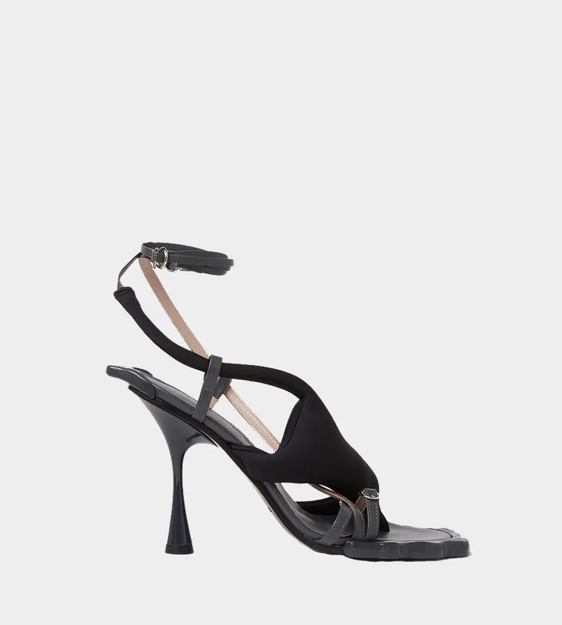 Ottolinger - Flower Heels Black