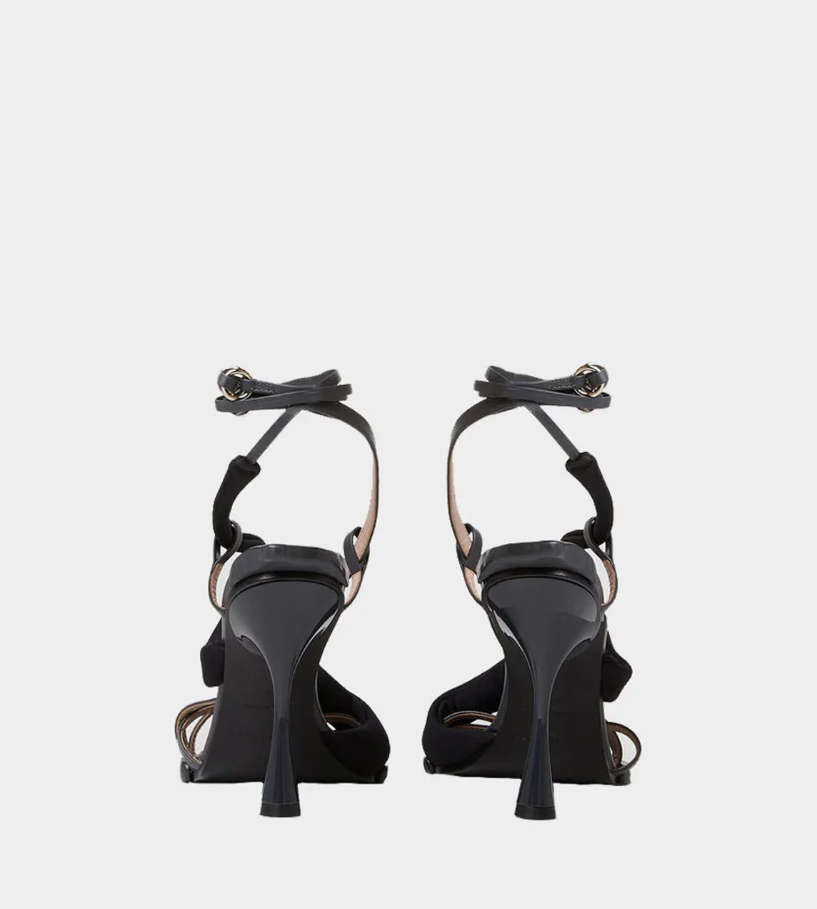 Ottolinger - Flower Heels Black