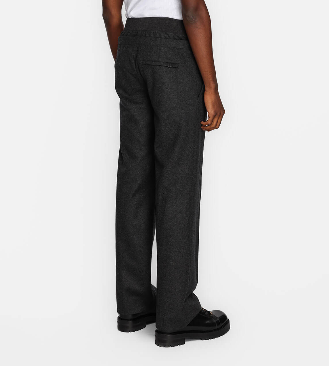 System - Pressed Crease Trouser Charcoal Grey