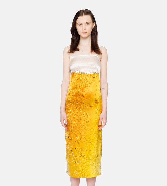 Serapis - 'Lager' Print Slip Dress