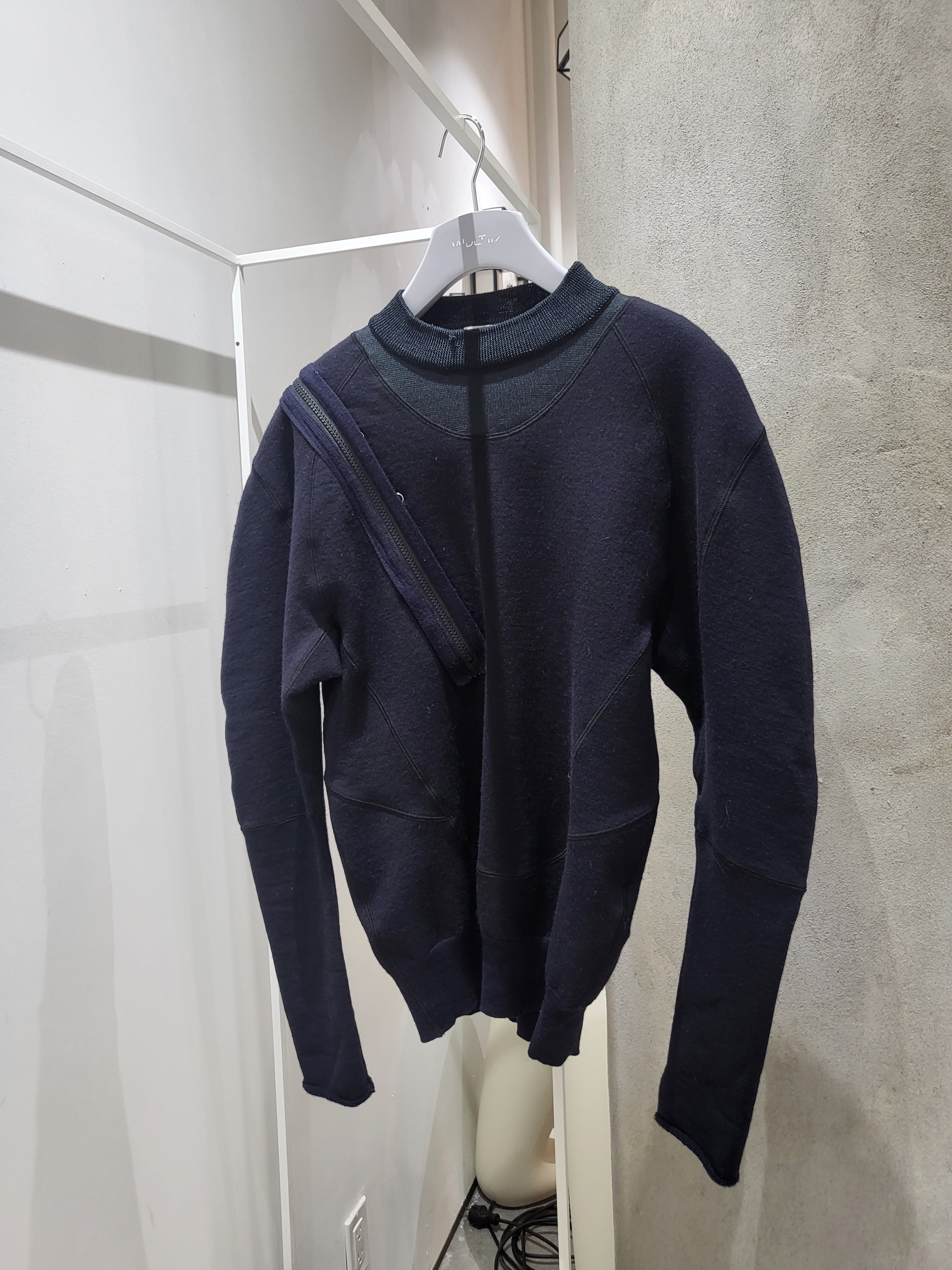 Toga Pulla - Pile Knit Zip Pullover