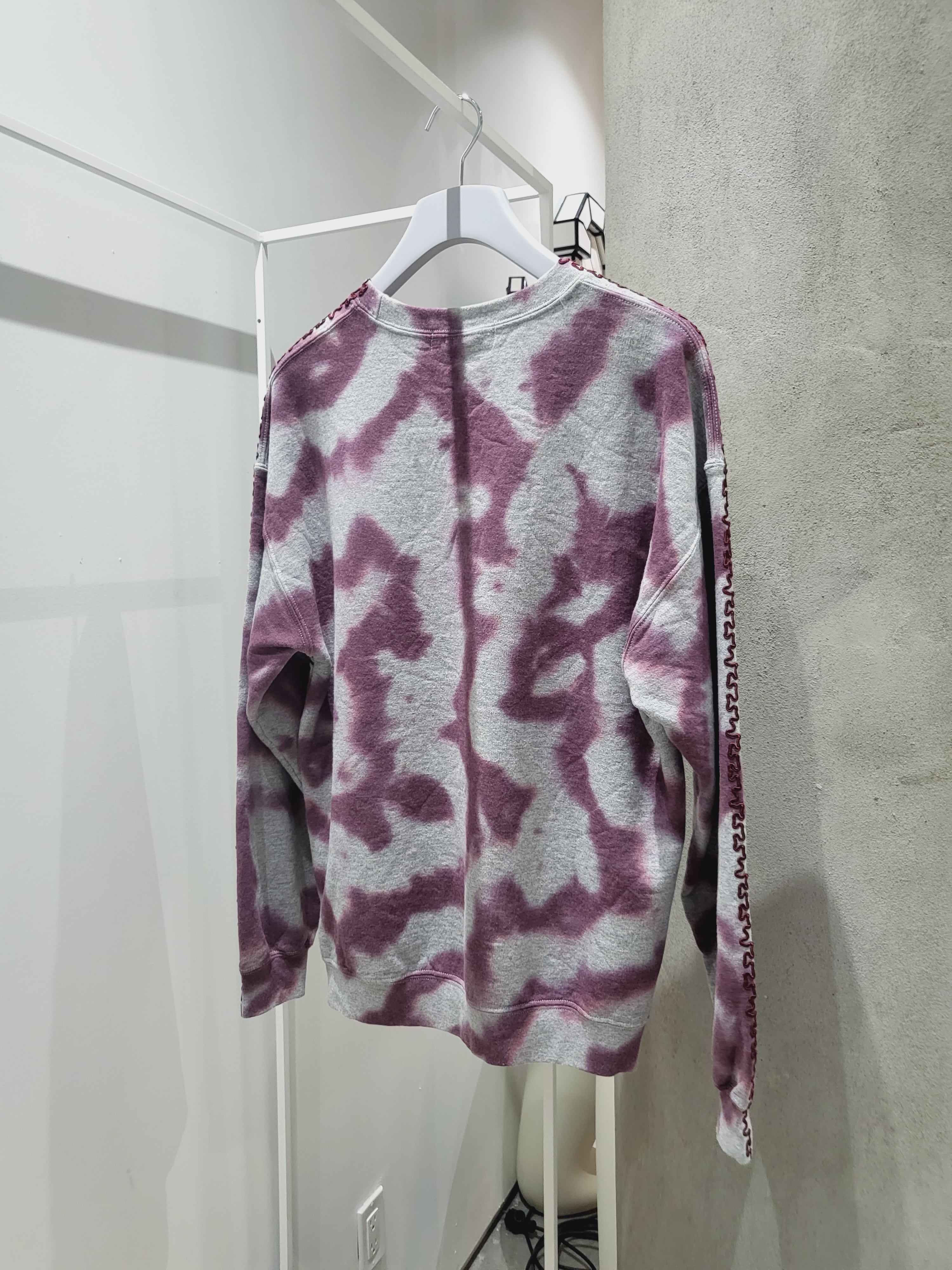 Toga Virilis - Tie Dye Sweatshirt Grey