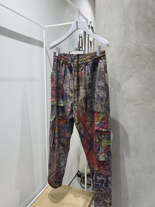 Vivienne Westwood - Graffiti Flannel Cargo Pant
