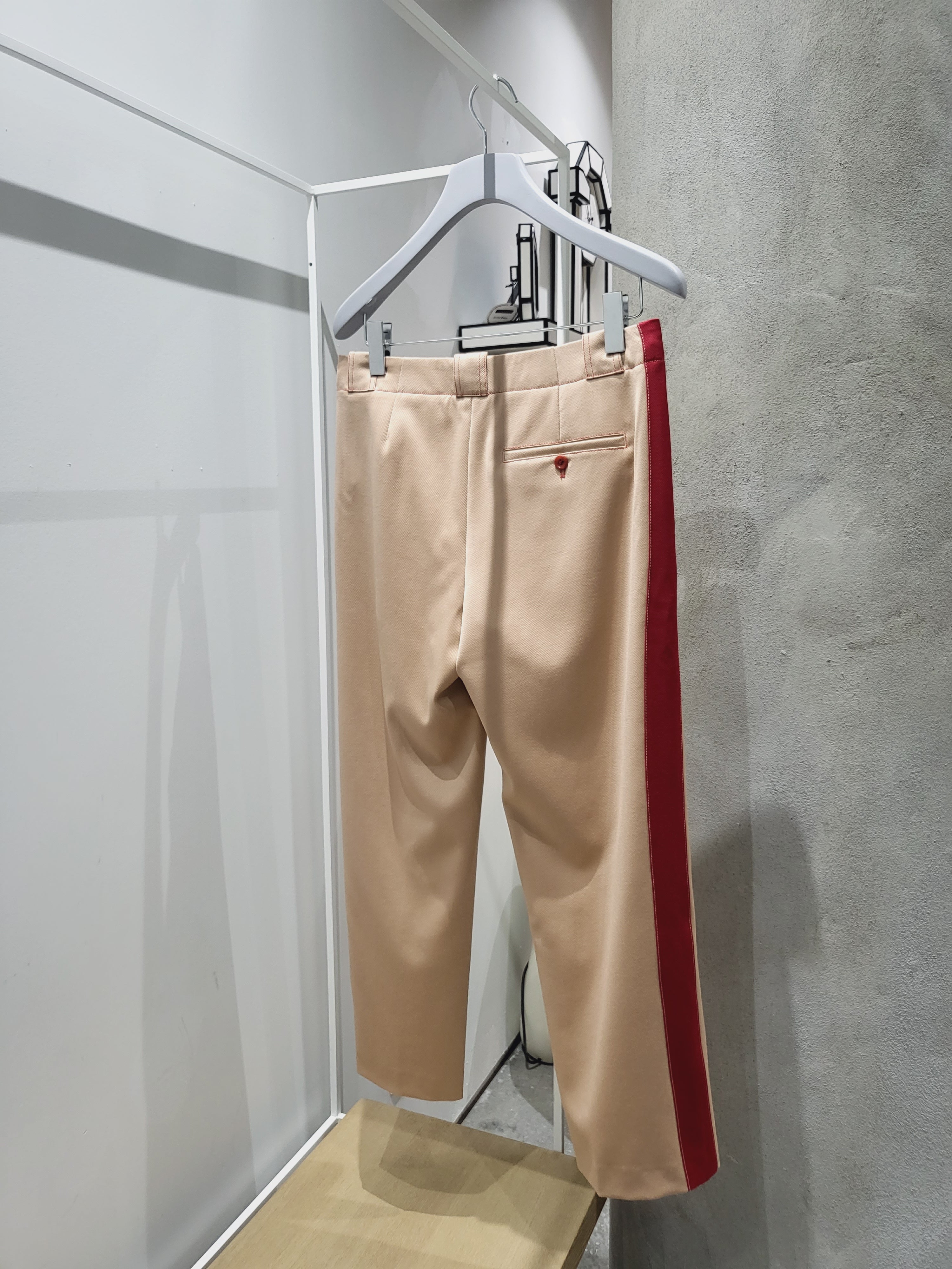 Sies Marjan - Orion Pressed Wool Side-Stripe Pant