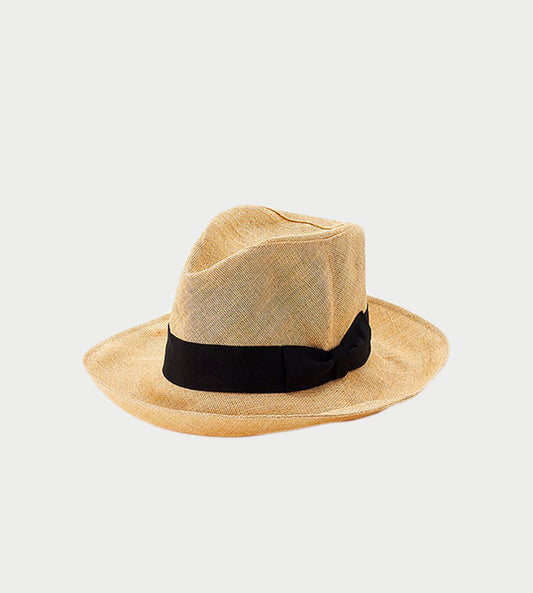 KIJIMA TAKAYUKI - Paper Cloth Hat Beige