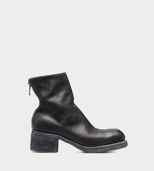 Guidi - 9086 Back Zip Boot Black