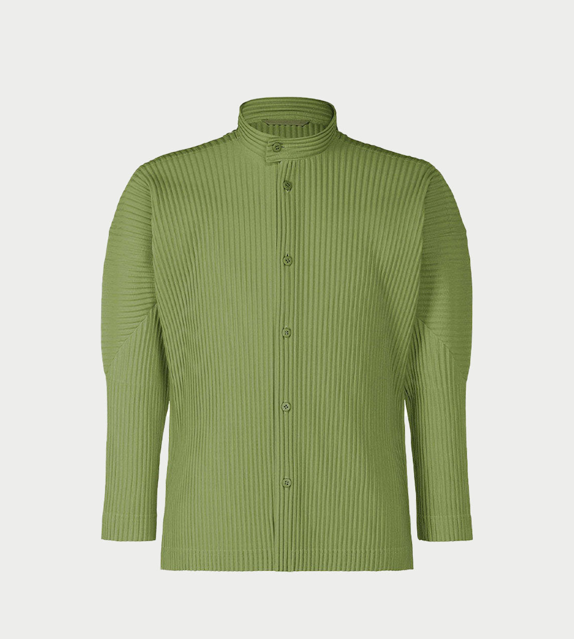 Homme Plisse Issey Miyake - Pleated Shirt Olive Green