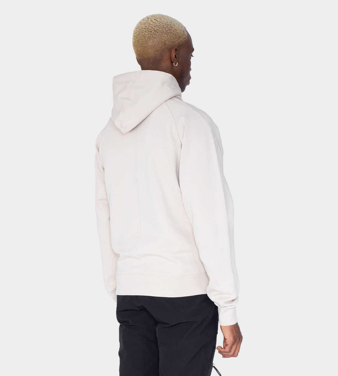 Heliot Emil - Hoodie with Carabiner Stone