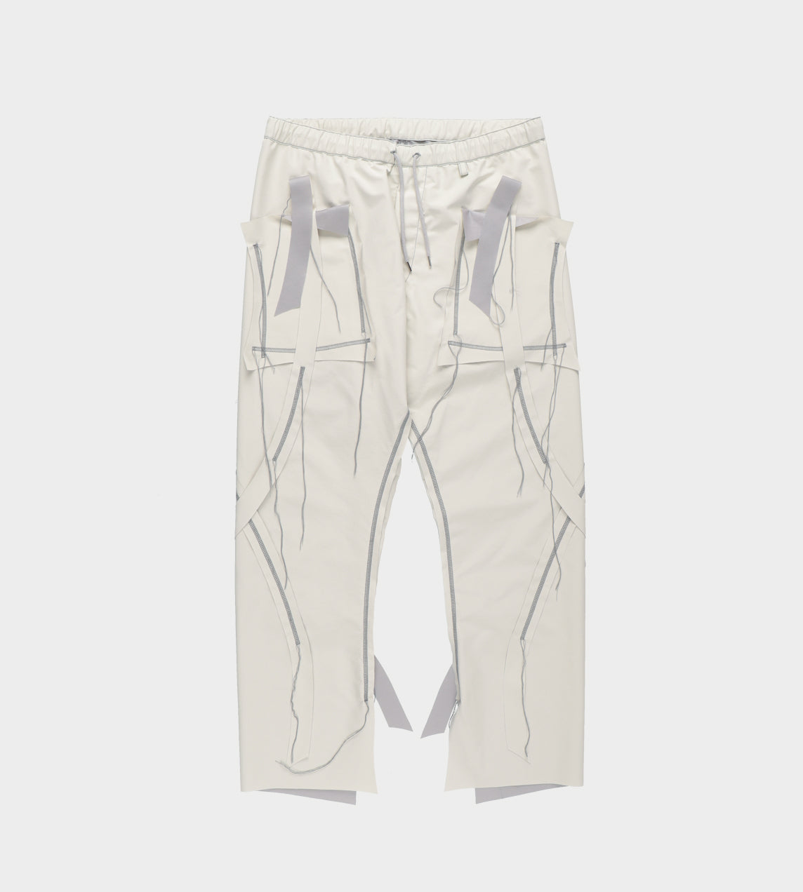Sulvam - Cutting Easy Pants White