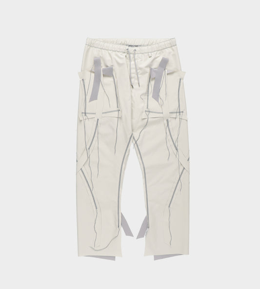 Sulvam - Cutting Easy Pants White
