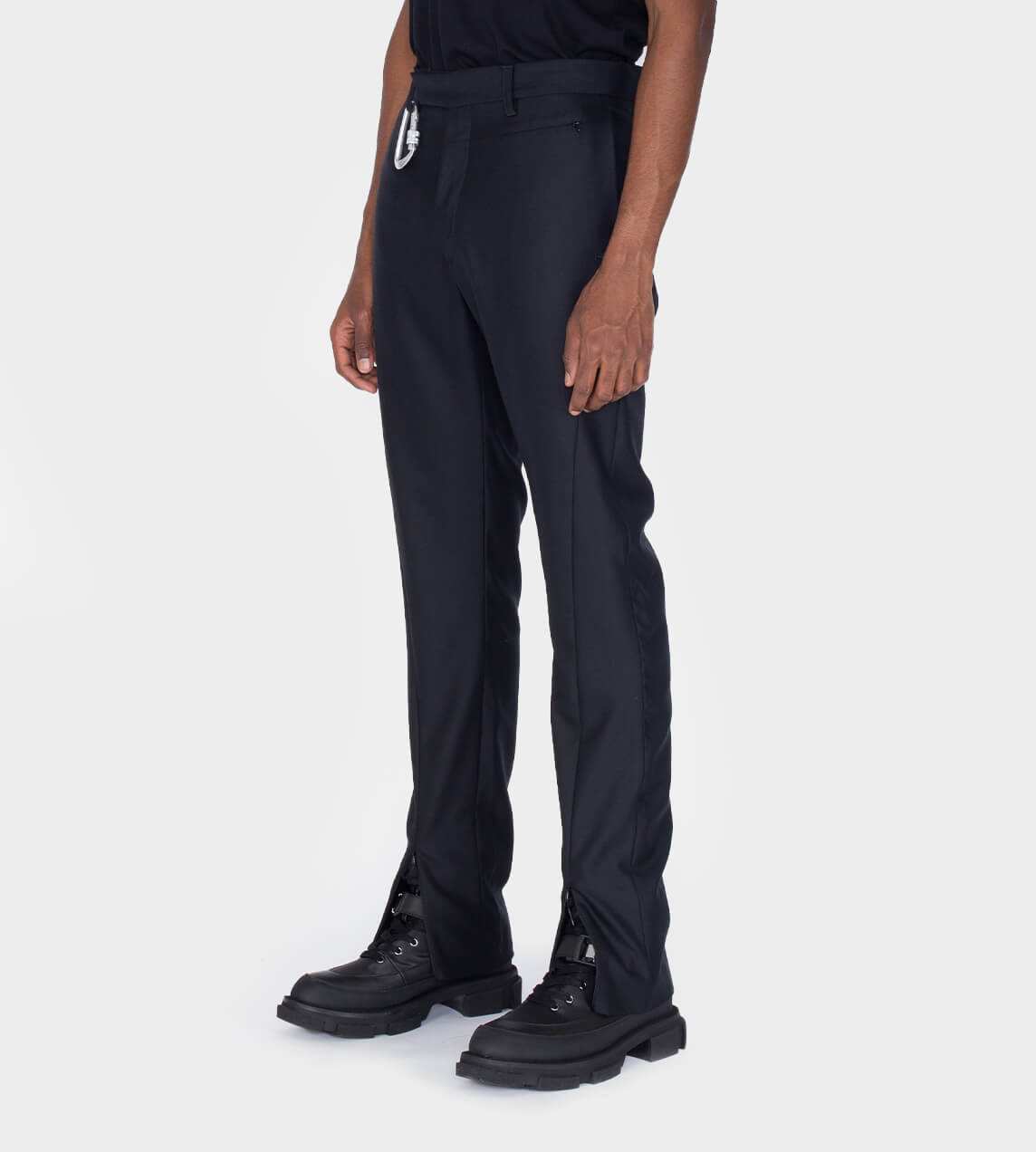 Heliot Emil - Slim Tailored Trousers Black