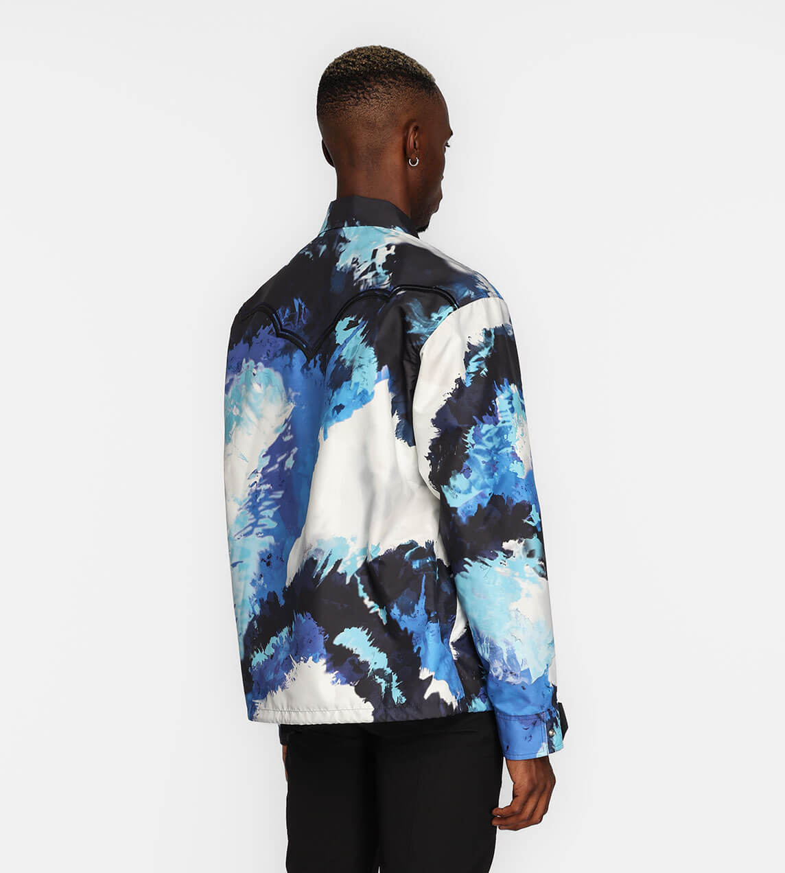 Toga Virilis - Tie Dye Baseball Jacket