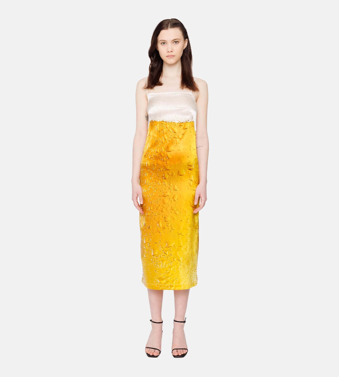 Serapis - 'Lager' Print Slip Dress