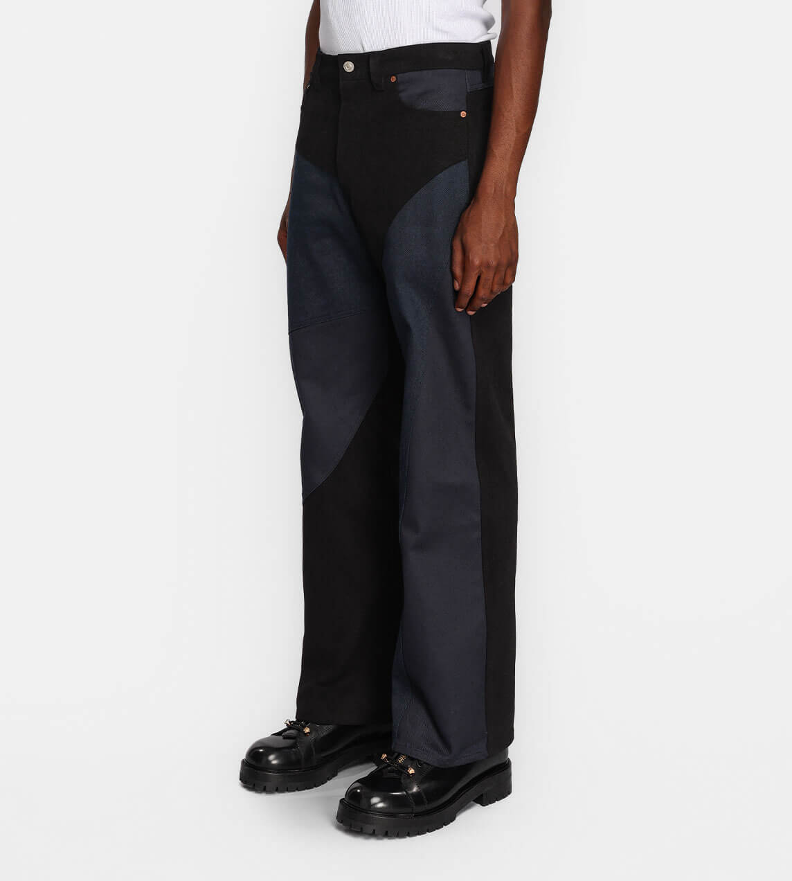 Andersson Bell - Akko Twill Cotton Curved Pants