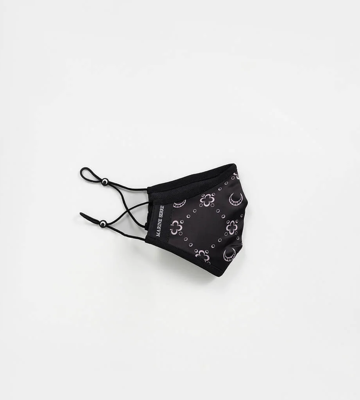 Marine Serre- Branded Daily Mask Black/Lilac