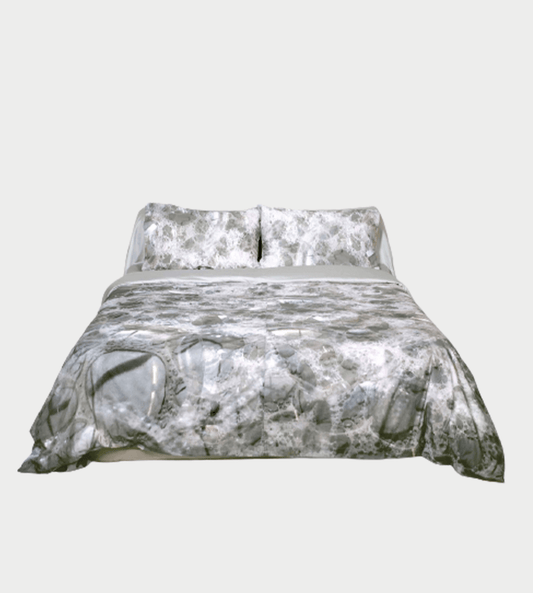 Serapis - 'Bubbles' Printed Bed Sheets King Size