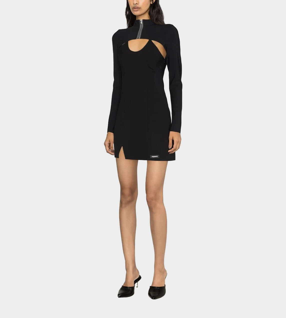Coperni - Hybrid Tailored Dress Black