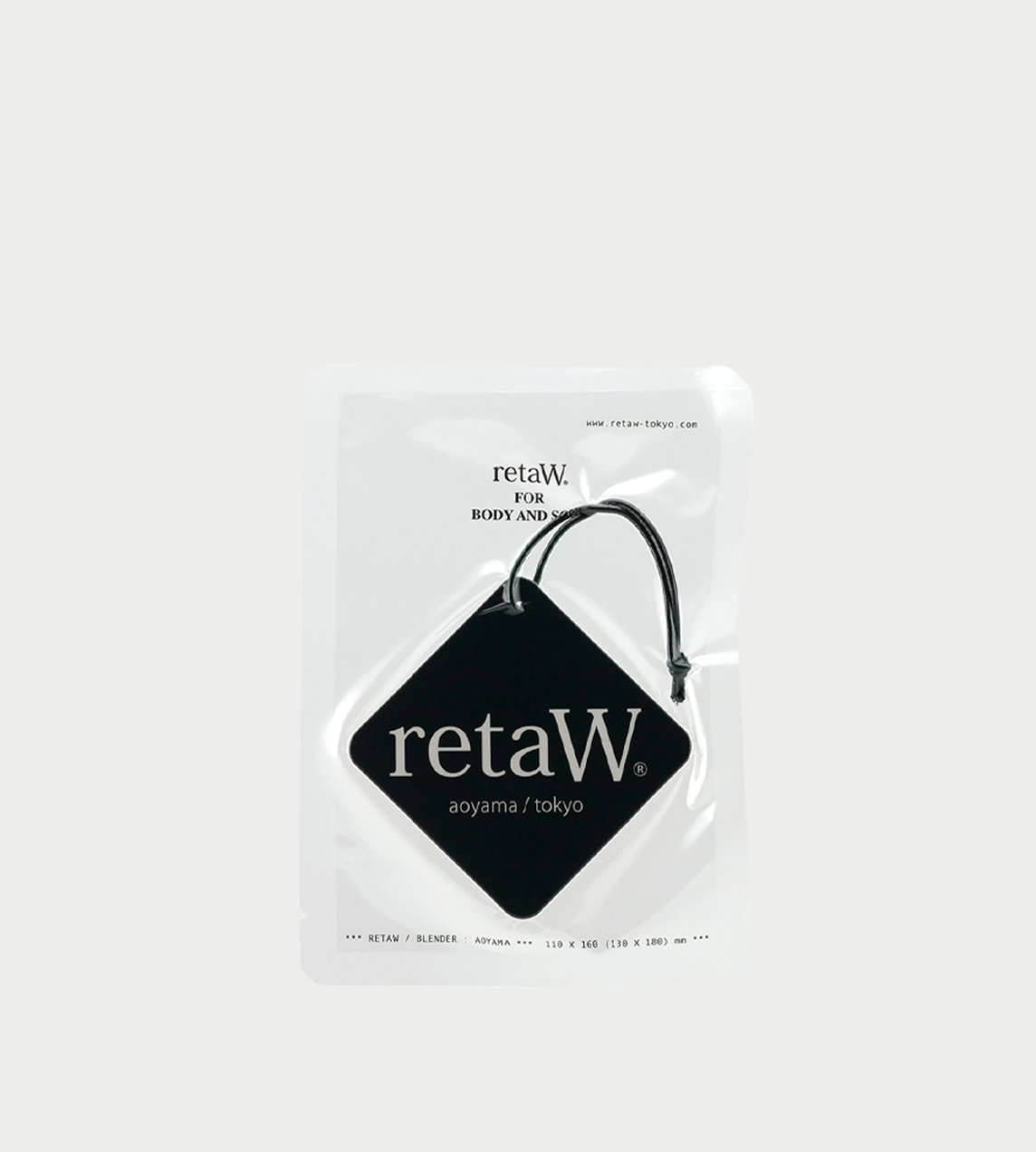retaW - Car Tag - Natural Mystic