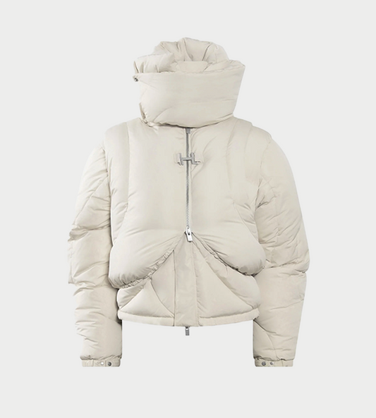 Heliot Emil - Collectivist Down Jacket Stone