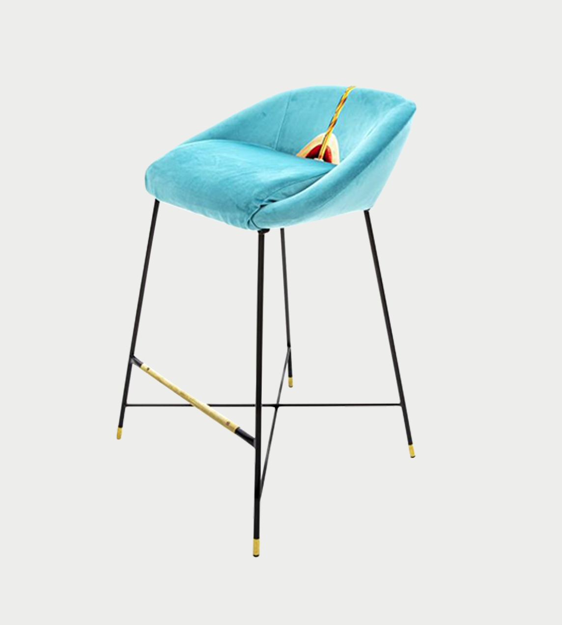 Seletti - Drill High Stool Blue