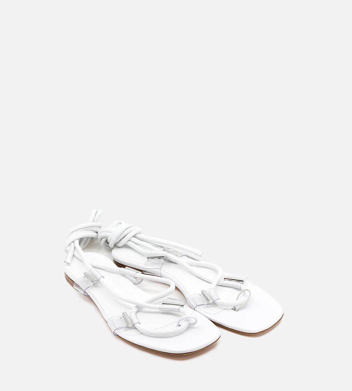 Rosetta Getty - Lace-up Flat Sandal