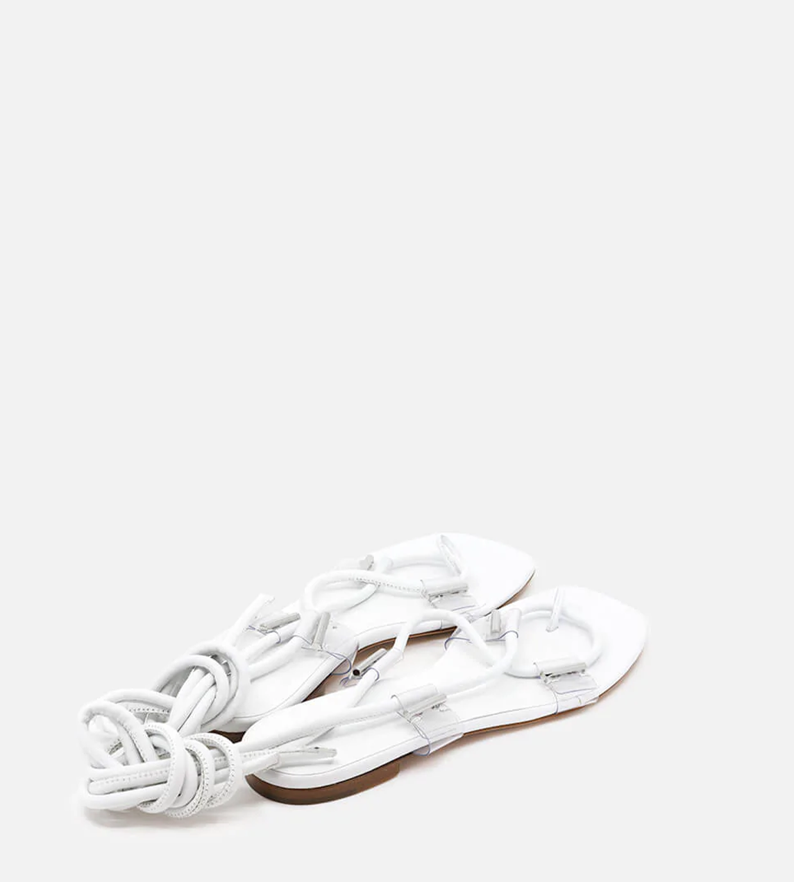 Rosetta Getty - Lace-up Flat Sandal