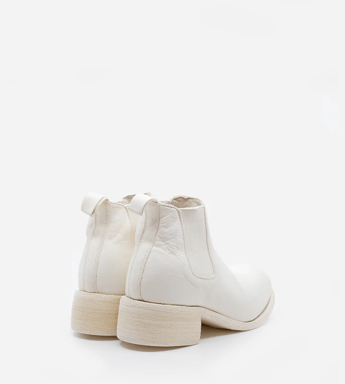 Guidi PL06 Chelsea Boot White 36