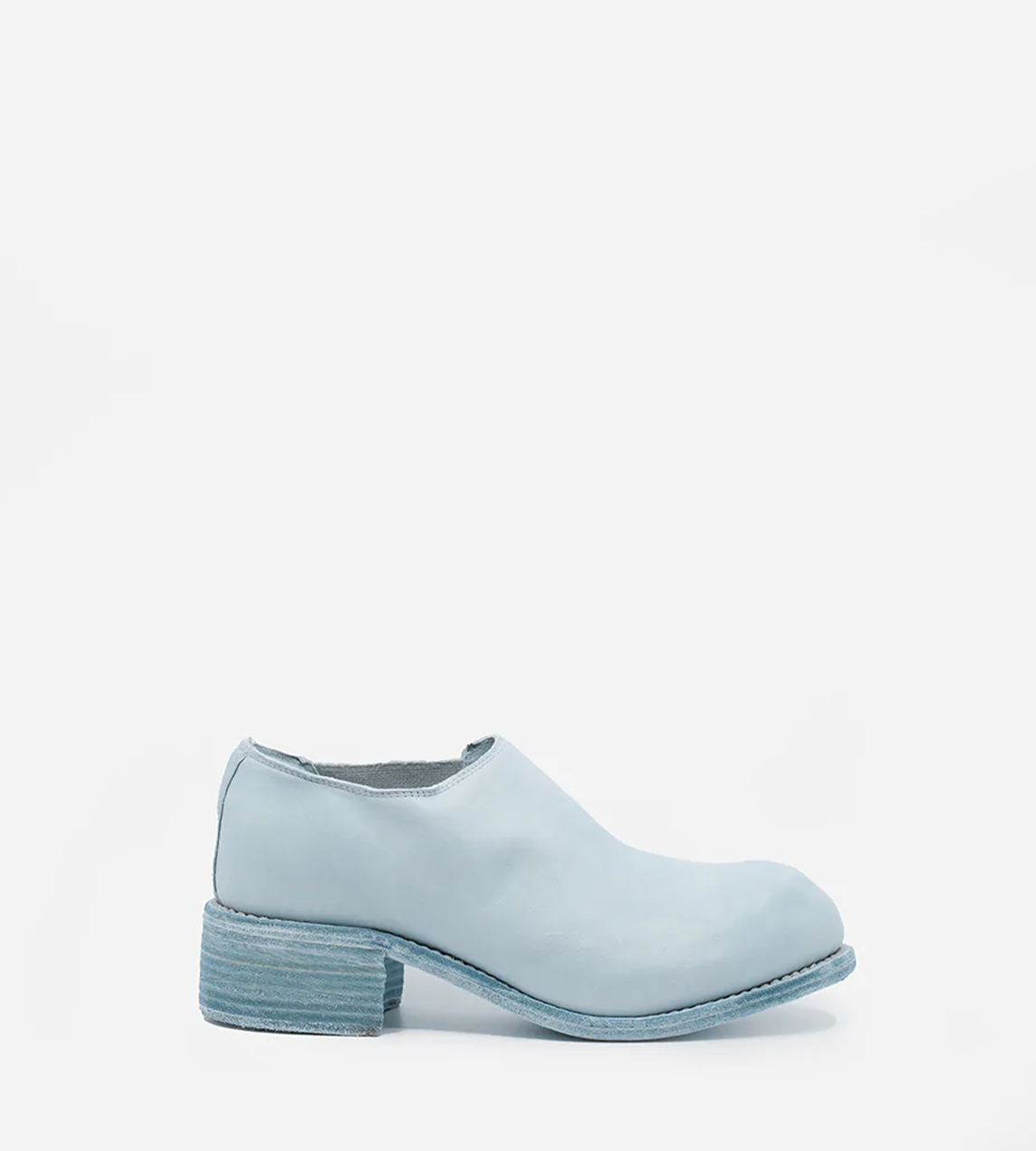 Guidi - PL0E Slip On Low Shoes Aqua Blue