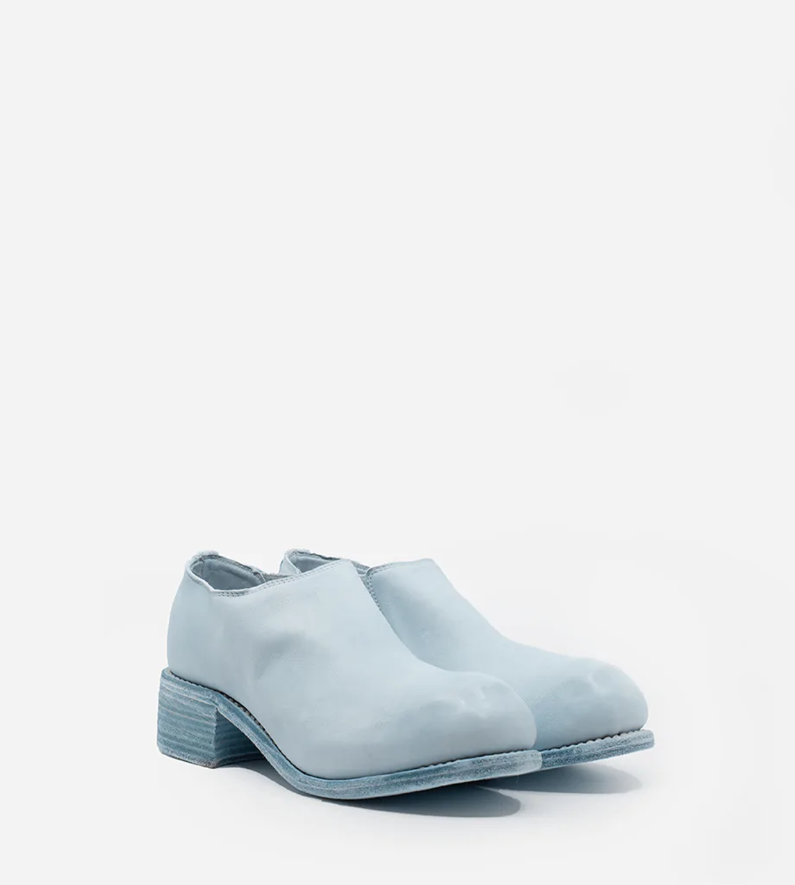 Guidi - PL0E Slip On Low Shoes Aqua Blue