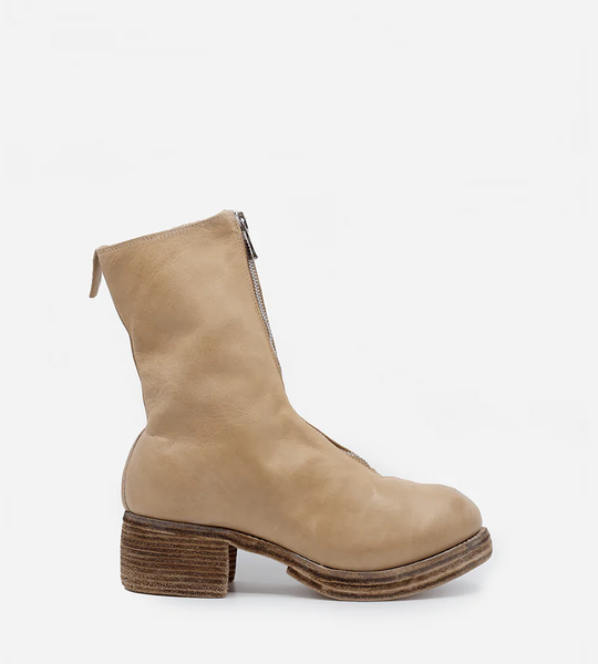 【GUIDI】SA06V KHAKI BROWN CV09T / CALF FG GUIDI Men's clog rubber sole sandals SA06V KHAKI BROWN CV09T