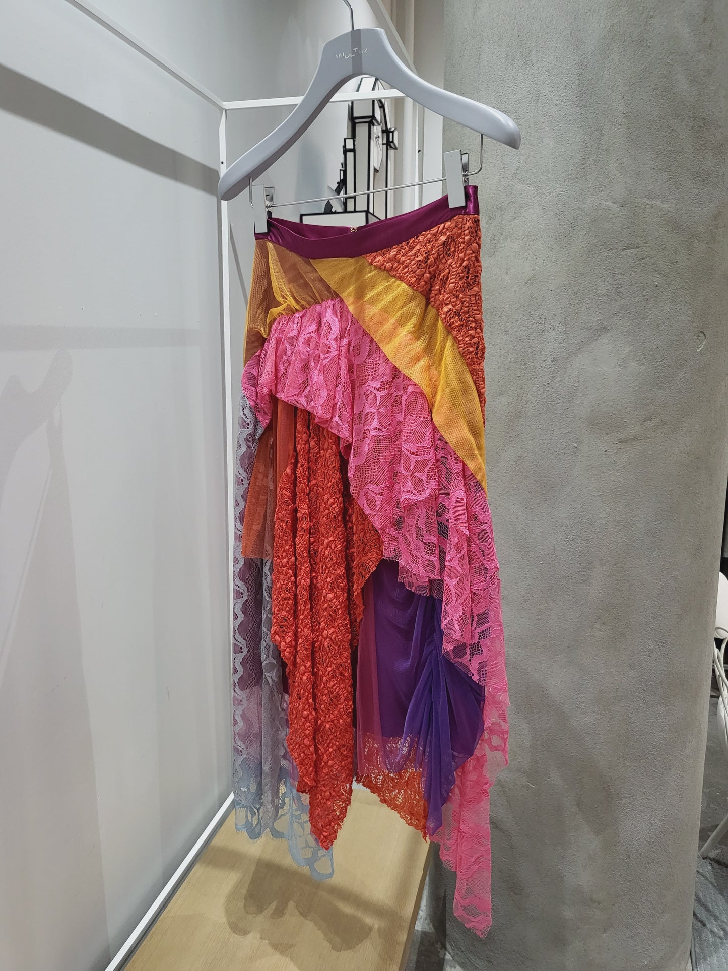 Sies Marjan - Multicoloured Patchwork Lace Skirt