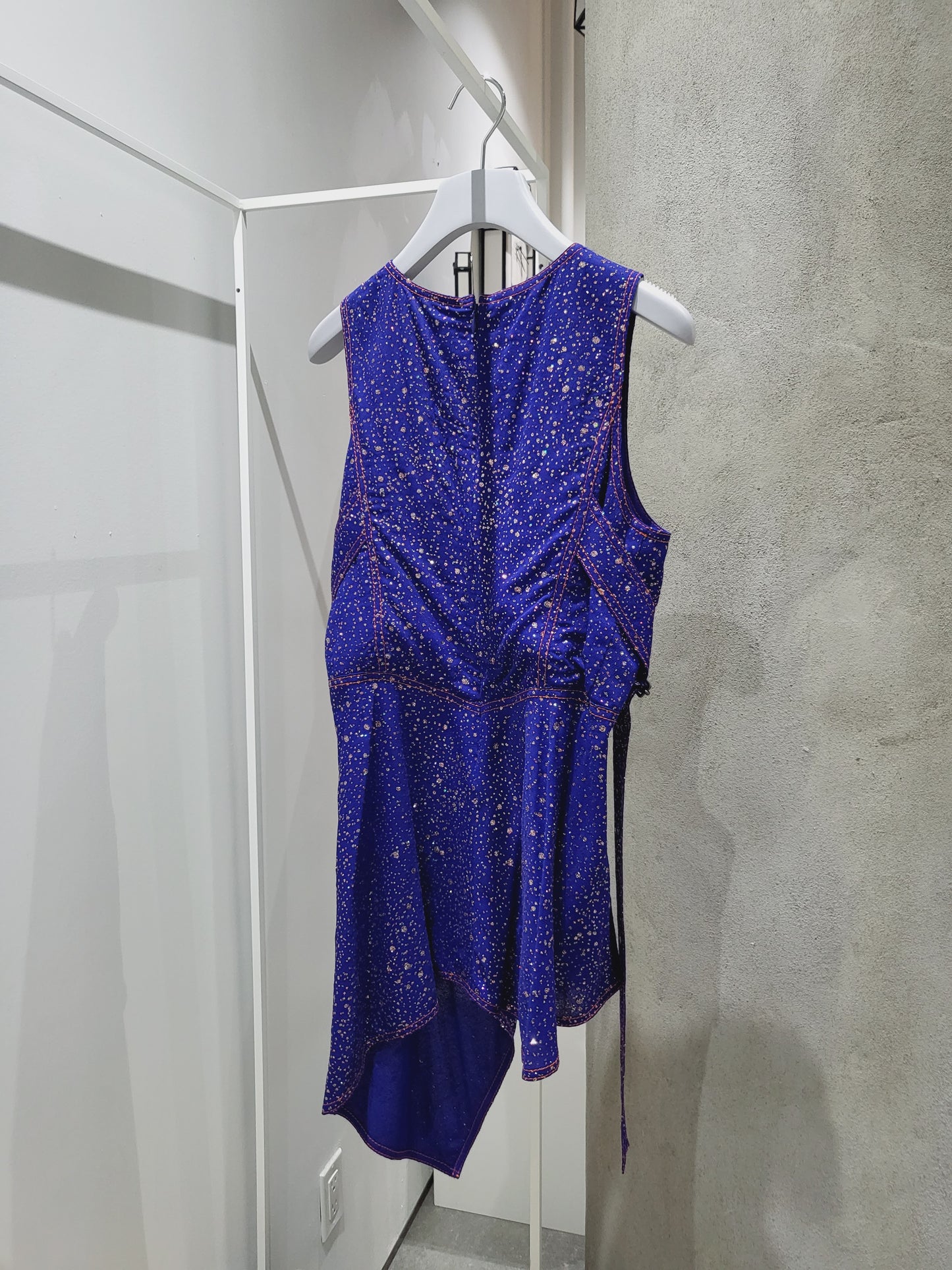 Sies Marjan - Glitter Draped Sleeveless Top