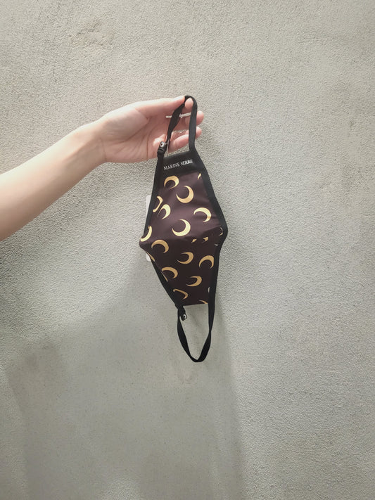 Marine Serre - All Over Moon Daily Mask Brown