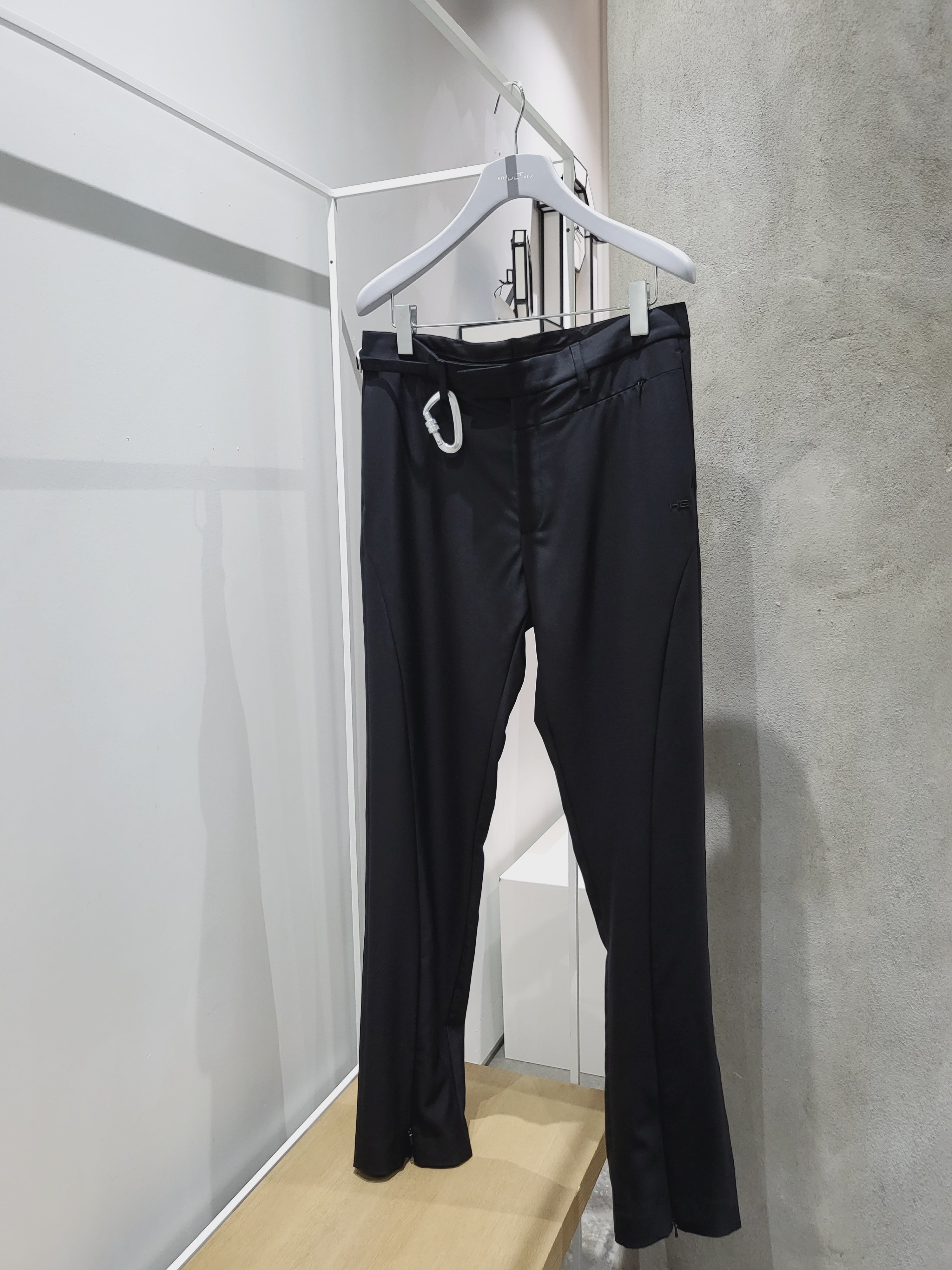 Heliot Emil - Slim Tailored Trousers Black