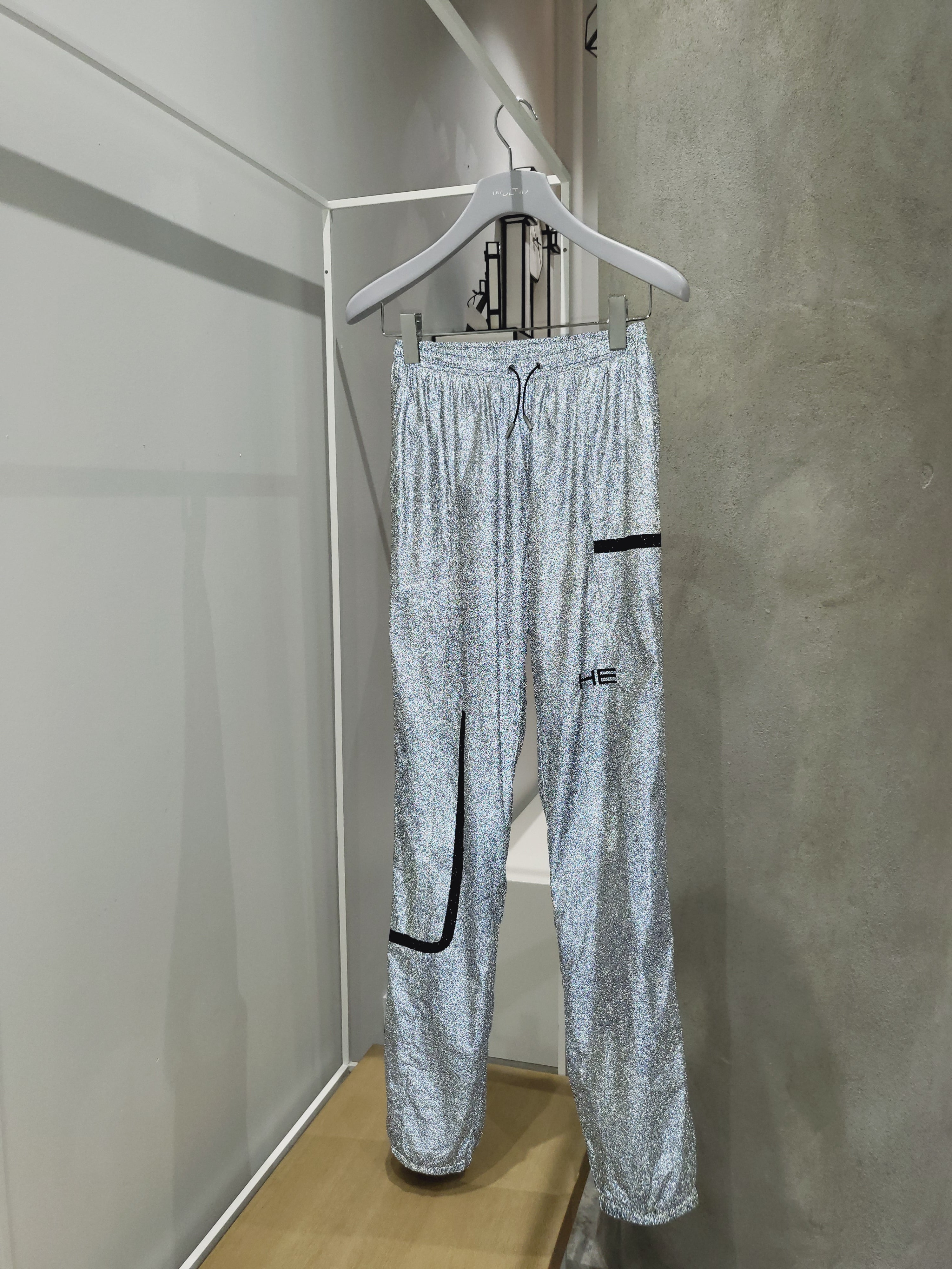 Heliot Emil - Reflective Track Pants Khaki