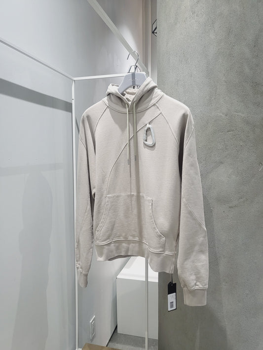 Heliot Emil - Hoodie with Carabiner Stone