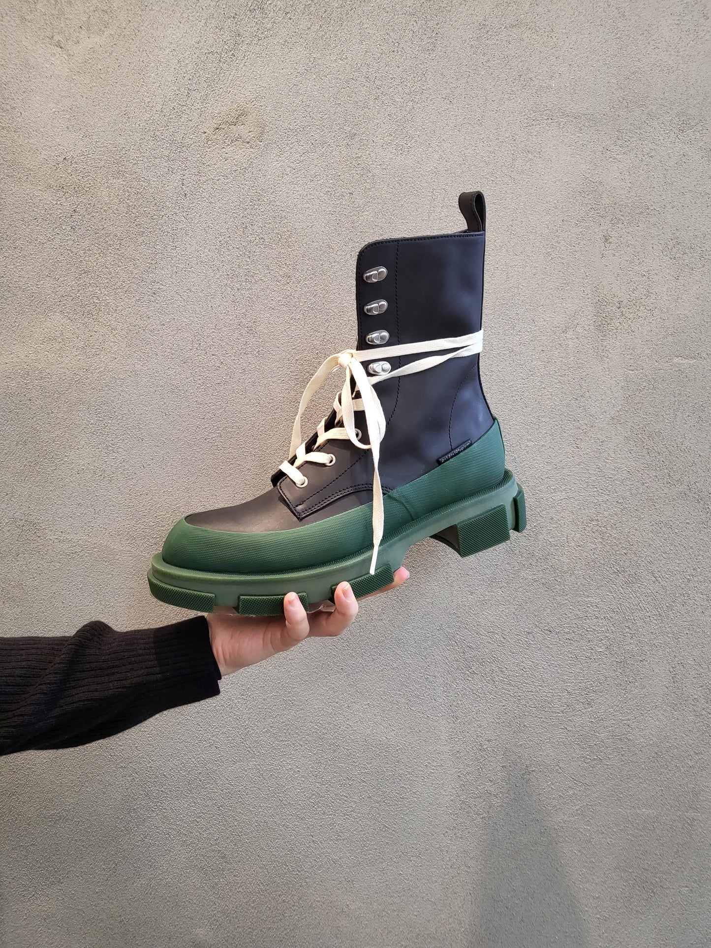 Both - M X Gao High Boots Green/ Black