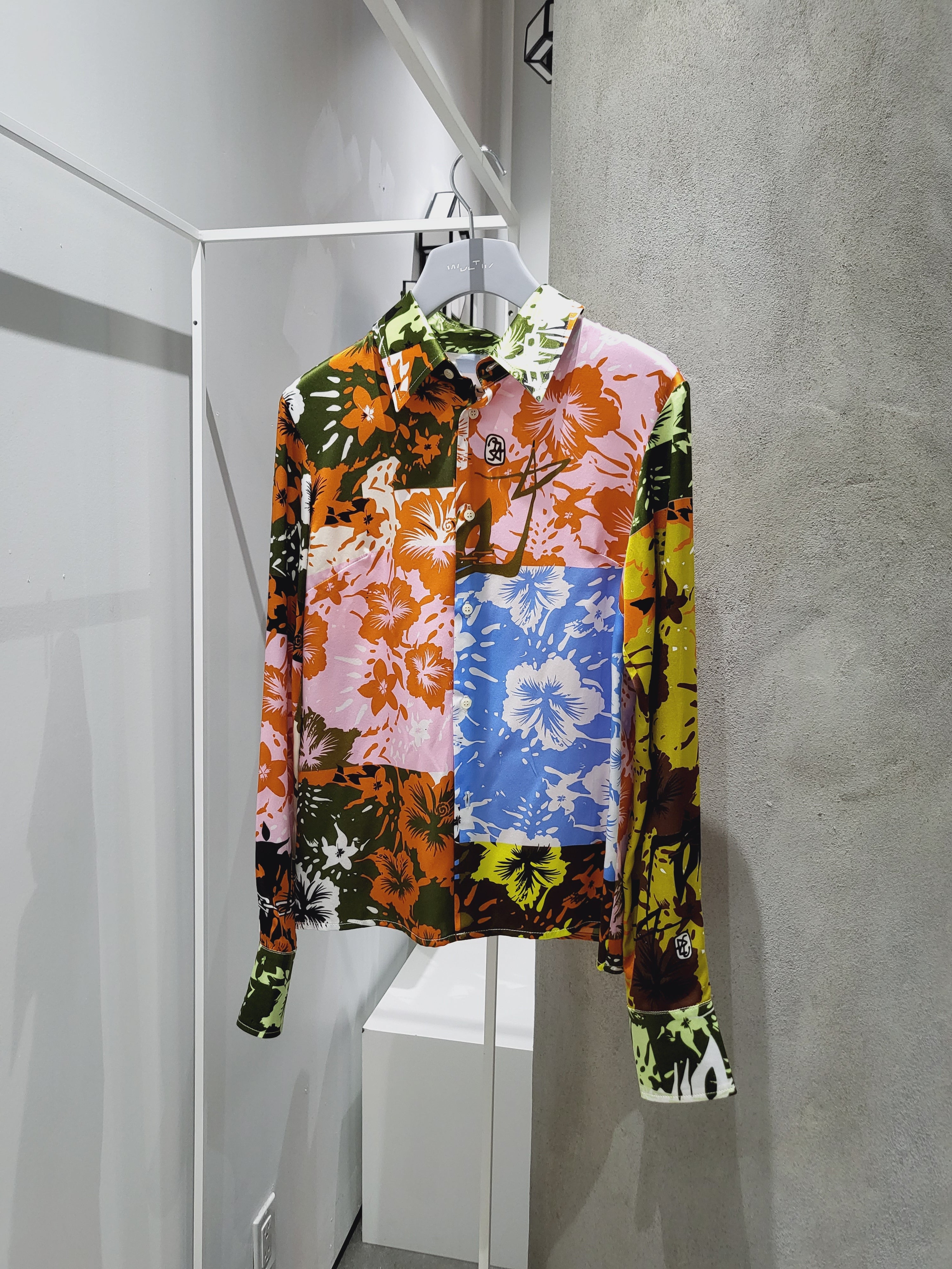 Ottolinger - Hawaiian Print Fitted Shirt