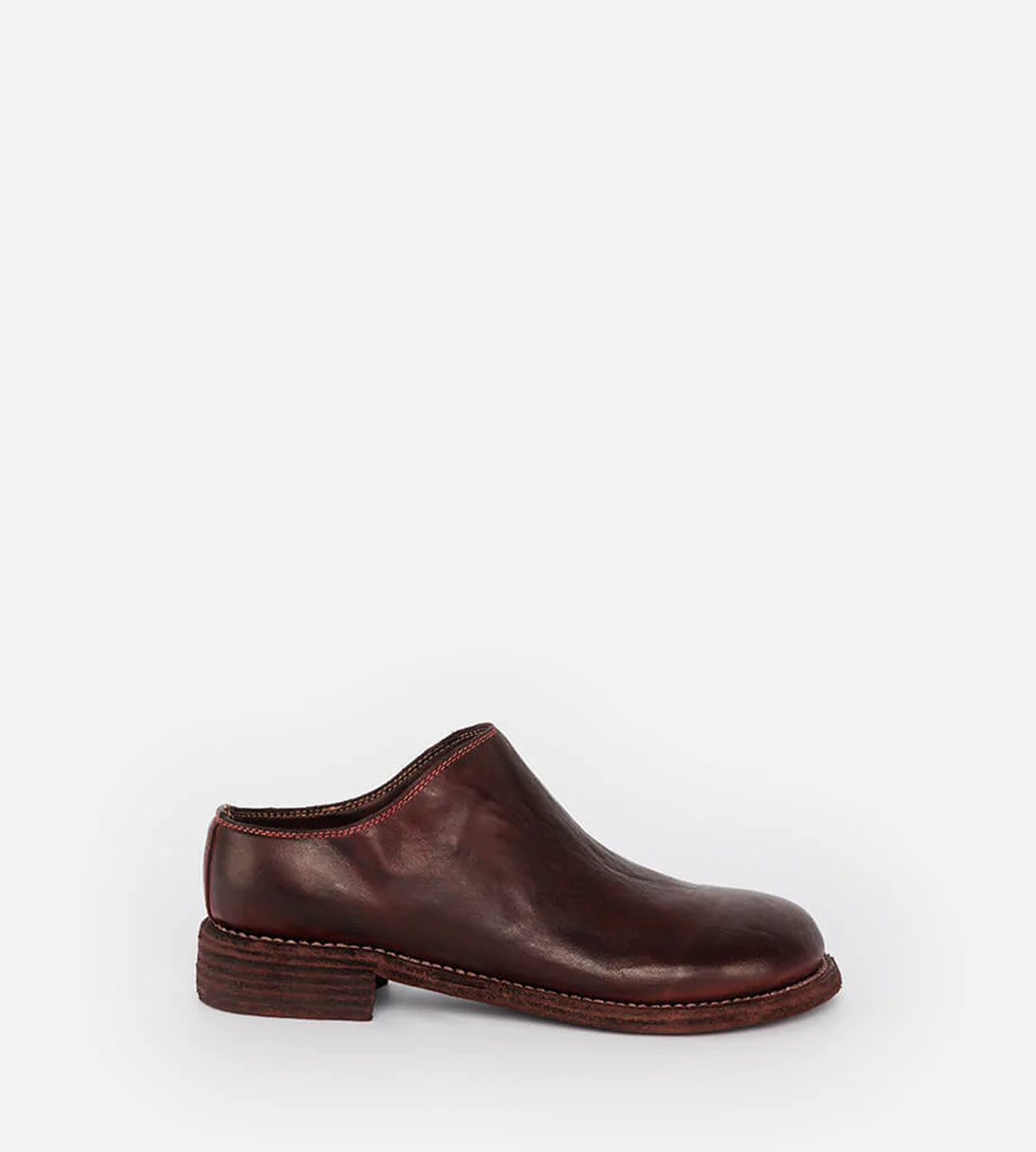 Guidi - ZO01 Zoomorphic Shoes Burgundy