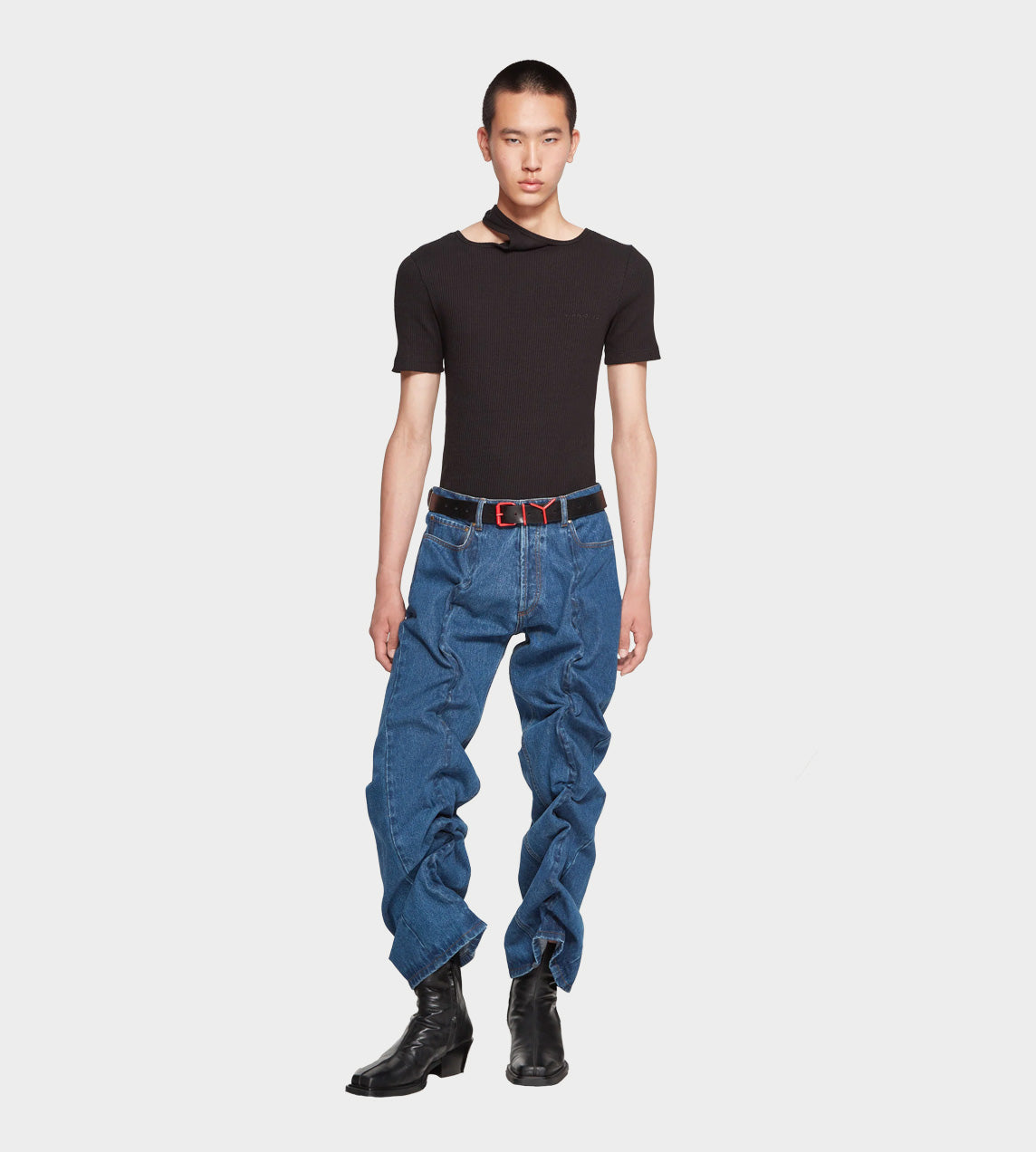 Y/Project - Classic Wire Jeans Navy